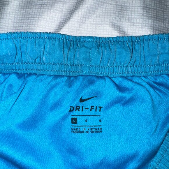 Women's Blue Nike Shorts - Picture 2 of 2